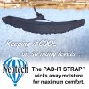 Saxophone strap Pad-It Strap Black, Length 46 - 56