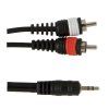 GEWA kabel Y 2x Cinch 1xJack 3.5 st 3m