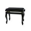 GEWA Piano stolička Deluxe Classic černé, vysoký