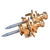 GEWA Jištění pro popruh F&S Security Lock Pozlacen