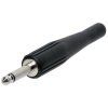 GEWA Jack 6,3 mono gumový pro kabel do 8mm
