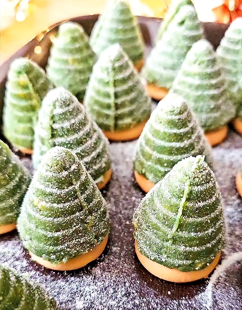 🍵 Diabox recept: Matcha vosí hnízda s pistáciemi v diabetické úpravě