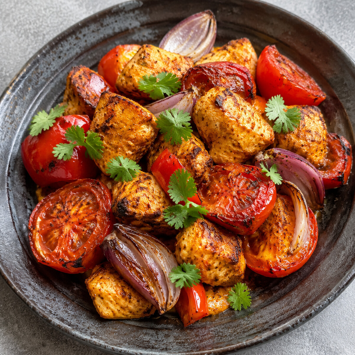 🍗 Tandoori kuře se zeleninou