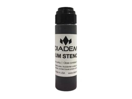 Diadem popisovac na vyplet cerna