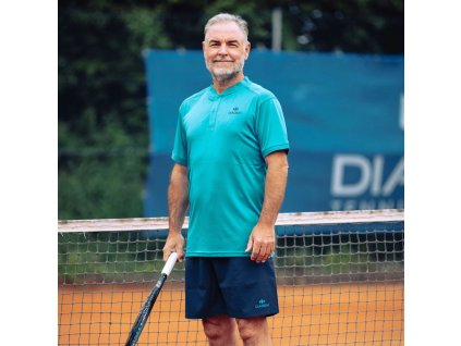 1 Diadem tricko team polo (tyrkysové)