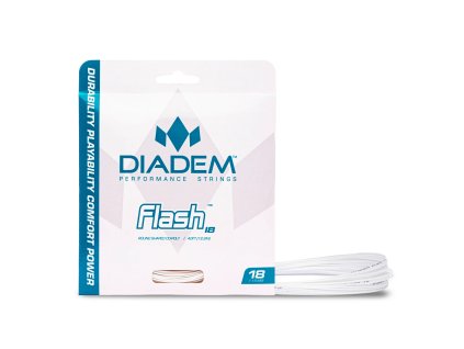 Diadem Flash bílý 12m