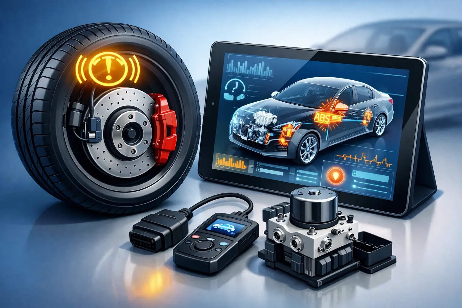 Diagnostika ABS: jak zjistit skutečnou příčinu závady a vybrat správné zařízení