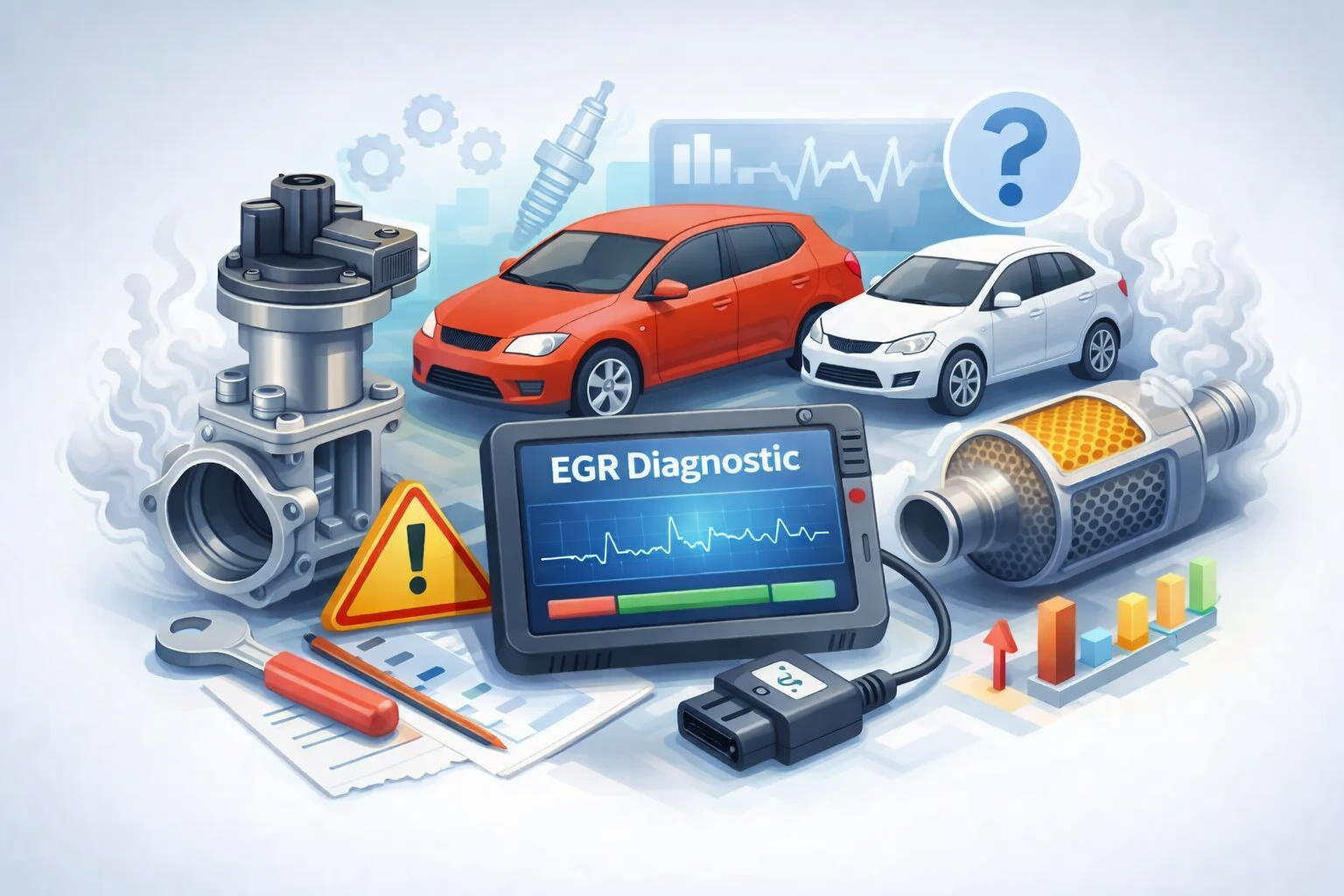 Diagnostika EGR ventilu
