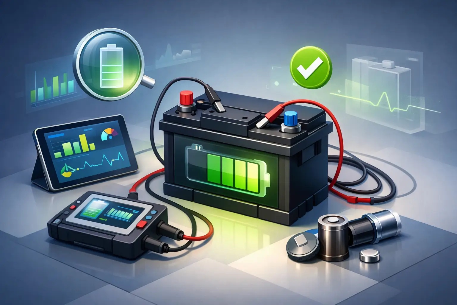 Diagnostika auto baterie: kdy nestačí voltmetr a jak vybrat tester