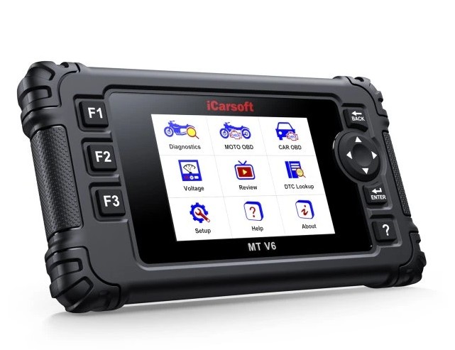 Univerzální diagnostika pro motocykly