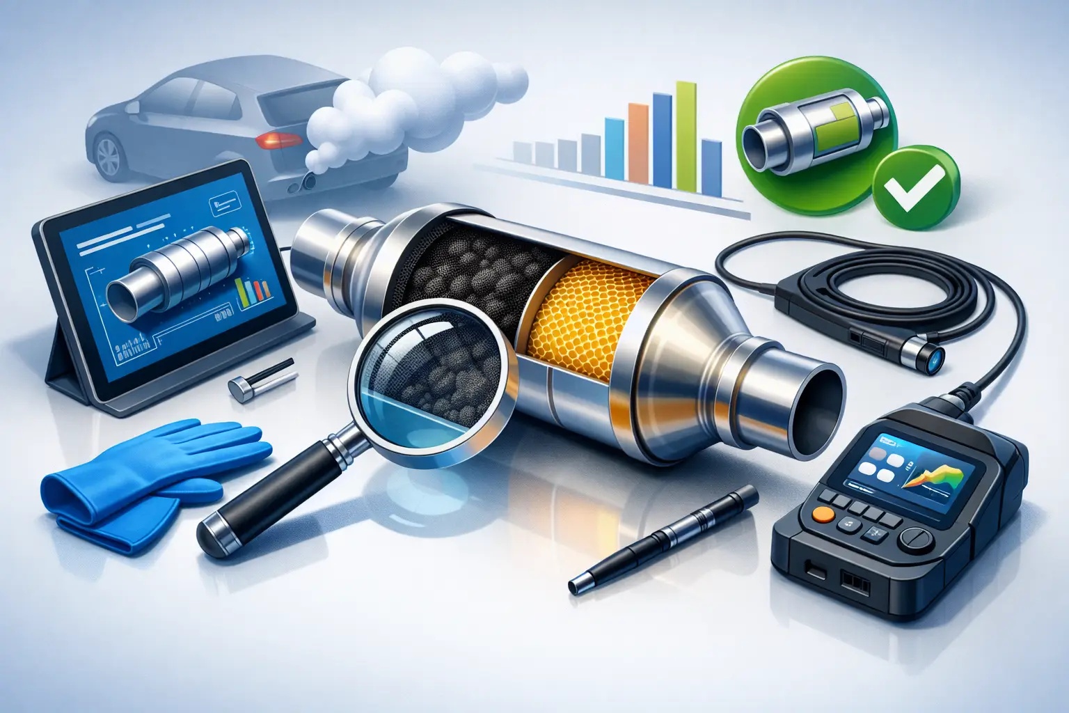 Jak ověřit stav DPF: diagnostika, hodnoty a kdy řešit čištění