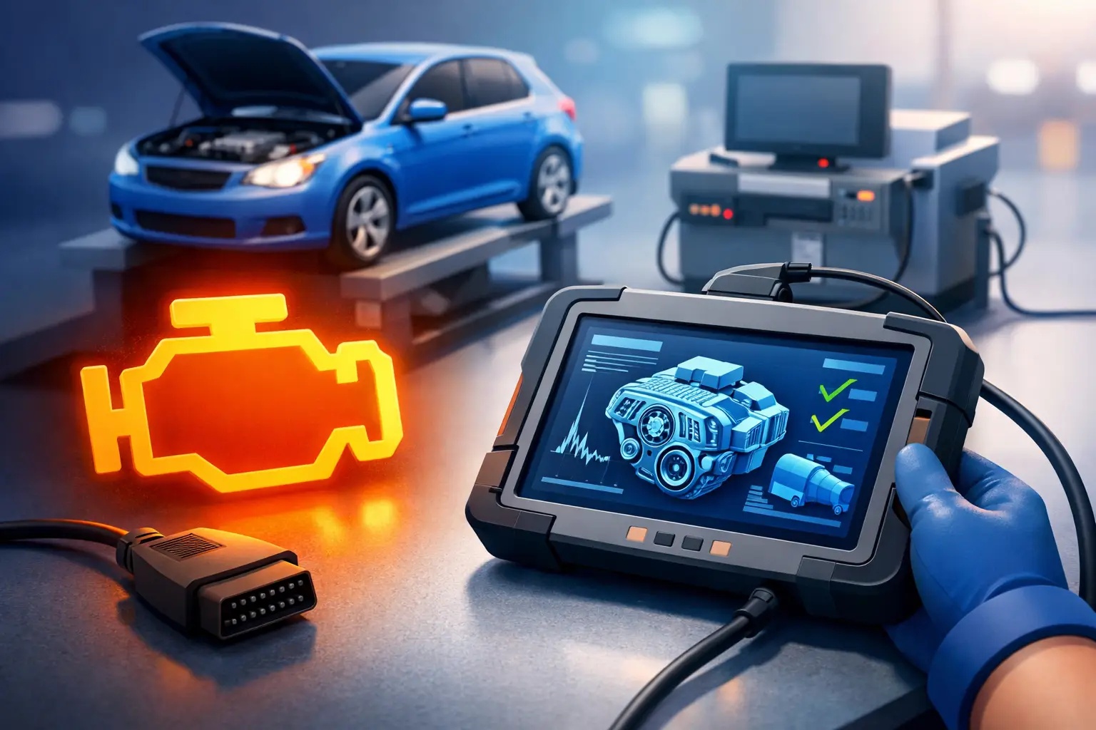 Umí diagnostika vypnout kontrolku motoru? Ano, ale ne vždy natrvalo