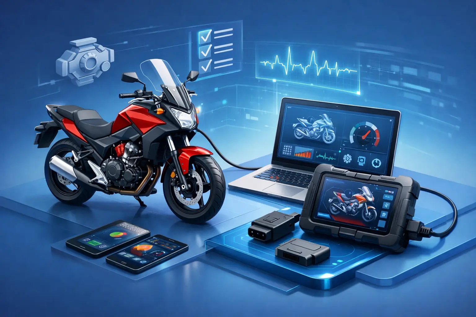 Recenze motocyklové diagnostiky: jakou vybrat pro Harley, BMW, Ducati, Kawasaki a další