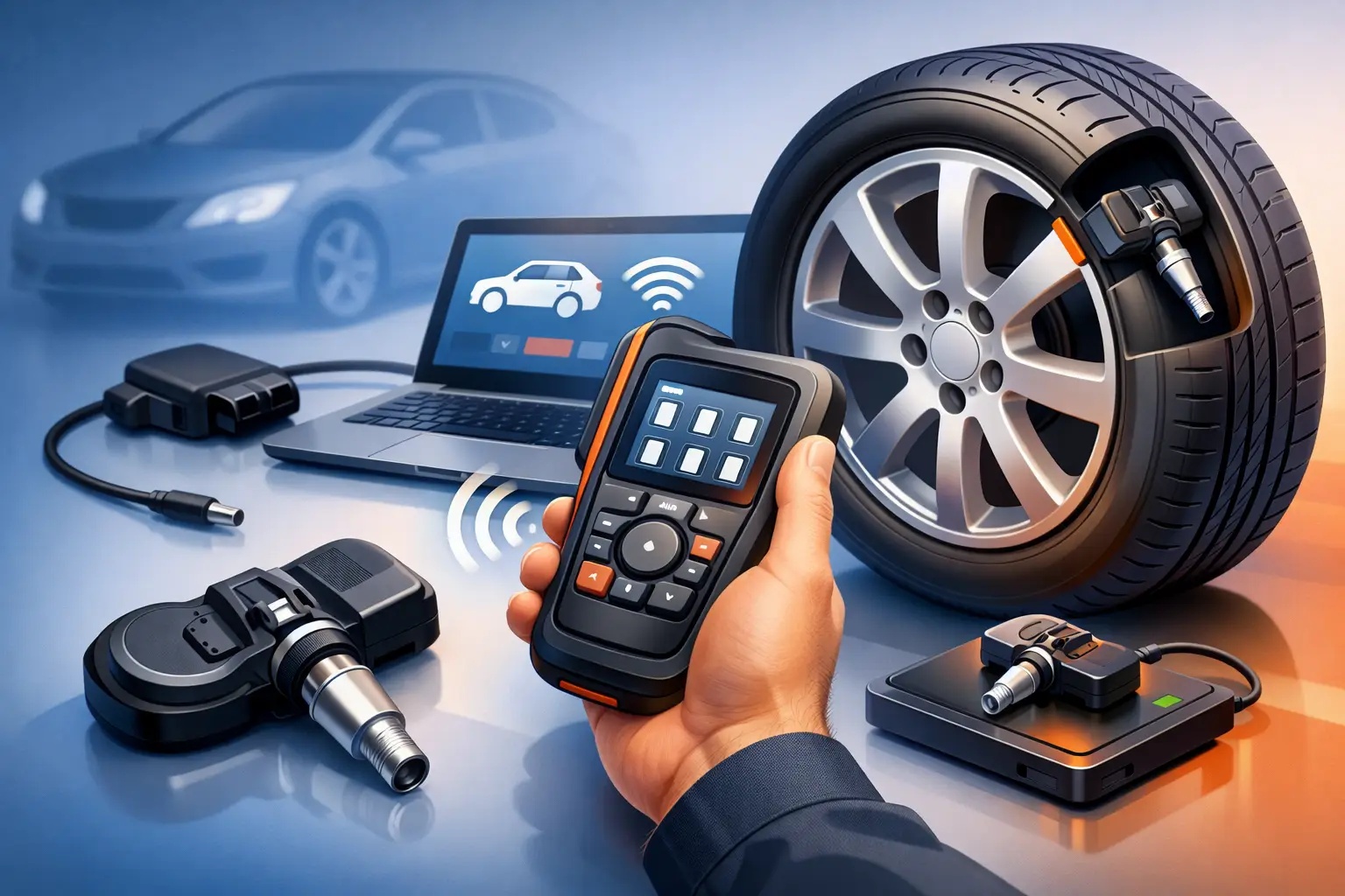 Programování TPMS senzorů: kdy je nutné a jak probíhá v praxi