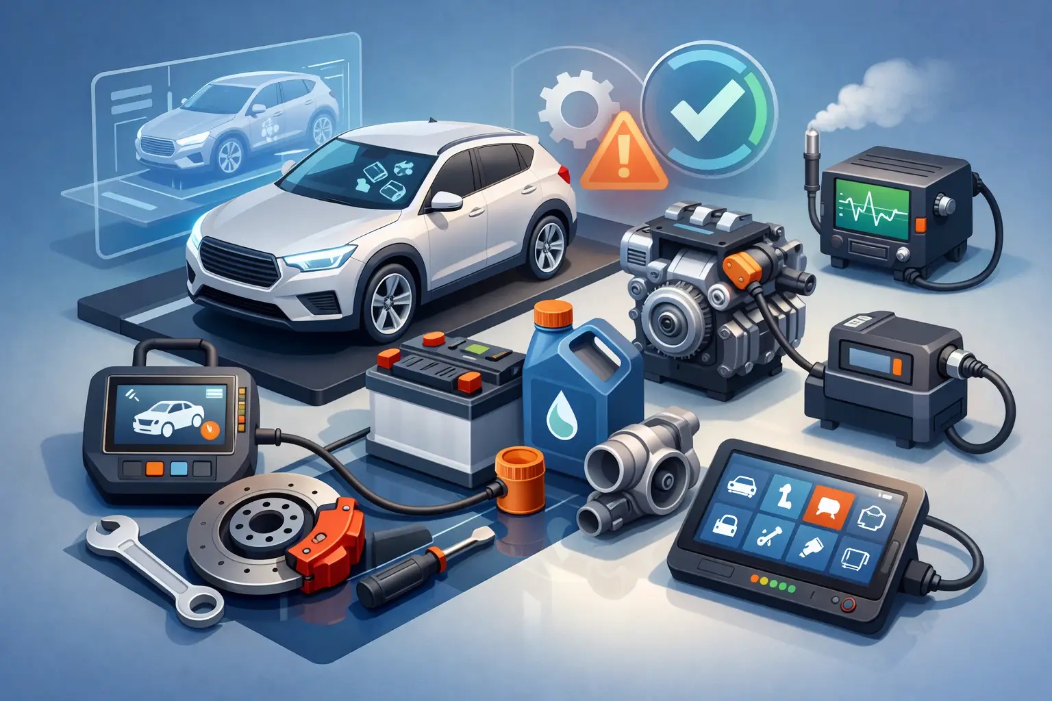 Servisní funkce autodiagnostiky: co opravdu využijete v praxi