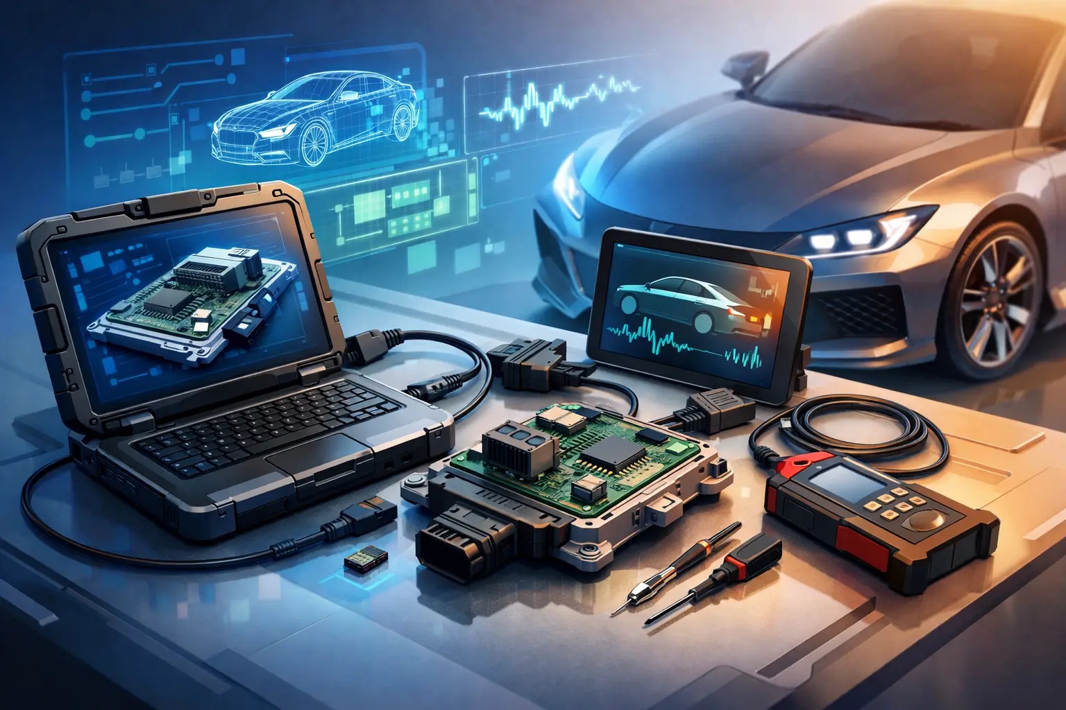 Zařízení pro programování ECU: jak vybrat správný nástroj pro řídicí jednotky