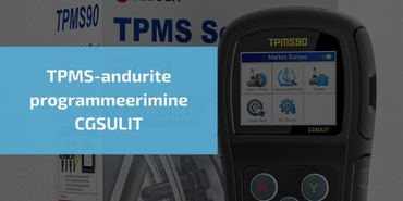 CGSULIT TPMS andurite programmeerimine