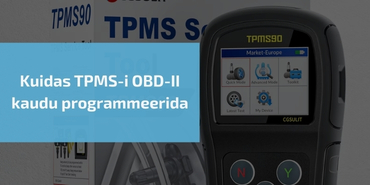 Kuidas programmeerida TPMS-i OBD-II kaudu