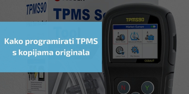 Kako programirati TPMS kopiranjem originala