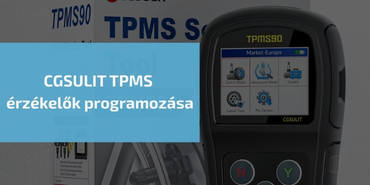 CGSULIT TPMS érzékelők programozása