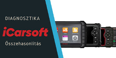 Az iCarsoft diagnosztikák összehasonlítása