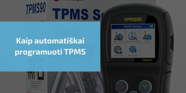Kaip automatiškai programuoti TPMS