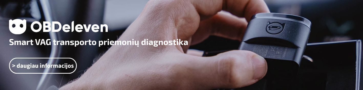 Smart VAG transporto priemonių diagnostika