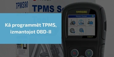 Kā programmēt TPMS, izmantojot OBD-II