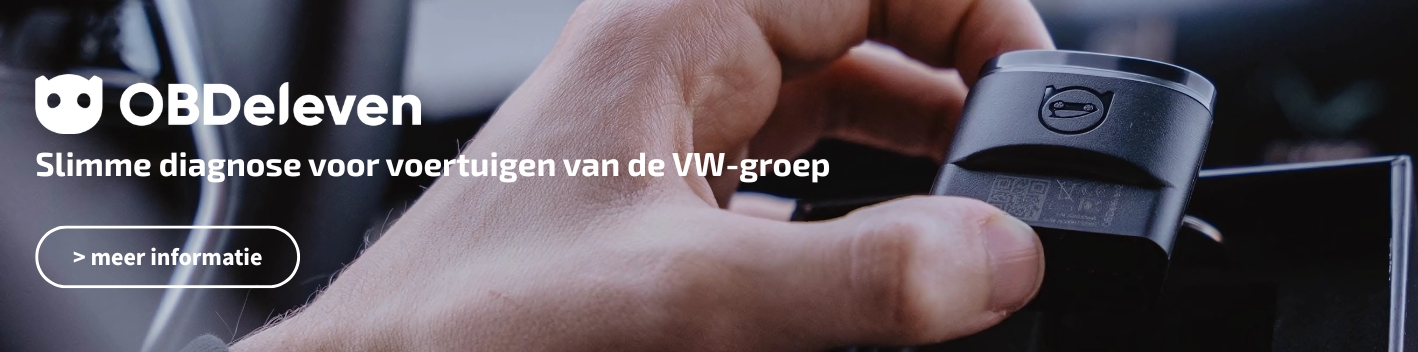 Slimme diagnose voor voertuigen van de VW-groep