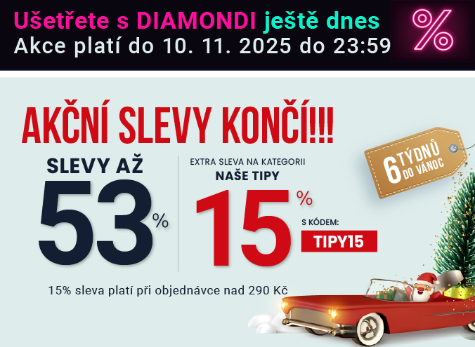 Slevy až 53 % + navíc 15 %