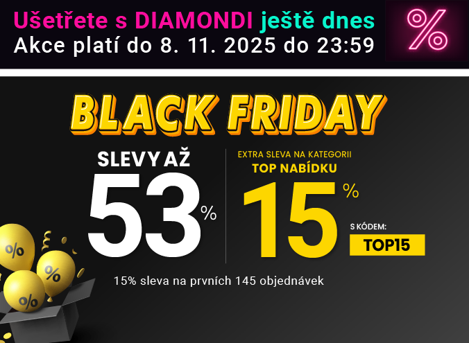Slevy až 53 % + navíc 15 %