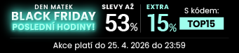 Slevy až 53 % + navíc 15 %