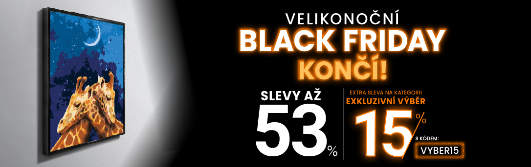Slevy až 53 % + sleva 15 %