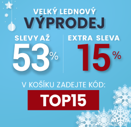 Slevy až 53 % + sleva 15 %