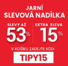 Slevy až 53 % + sleva 15 %