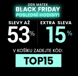 Slevy až 53 % + navíc 15 %