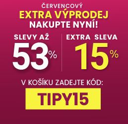 Slevy až 53 % + navíc 15 %