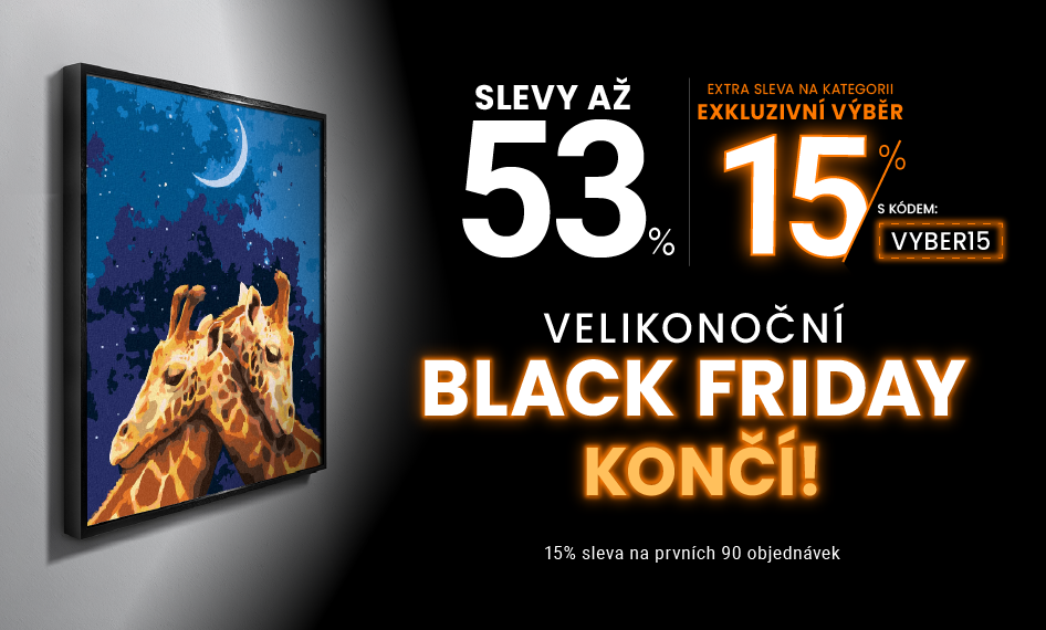 Slevy až 53 % + sleva 15 %