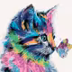Diamantové malování - kočky
