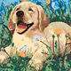 Diamantové malování - psi