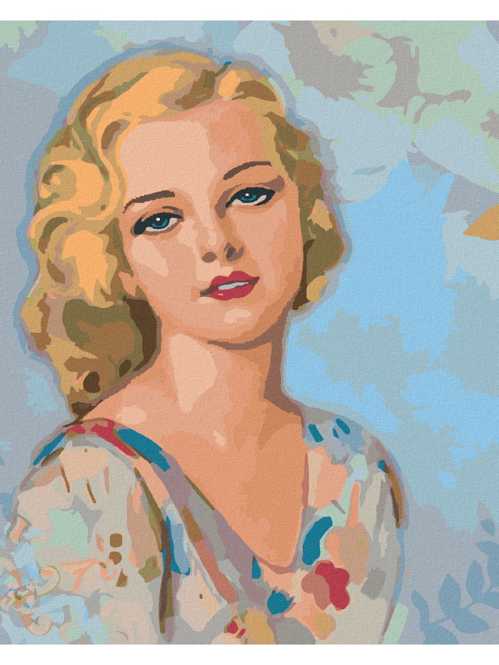 Diamantové malování - VINTAGE ŽENA