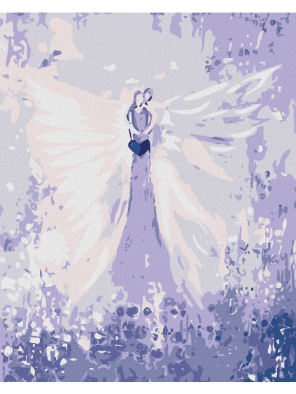 Diamantové malování - ANDĚLÉ OD LENKY - EMBRACE ANGEL