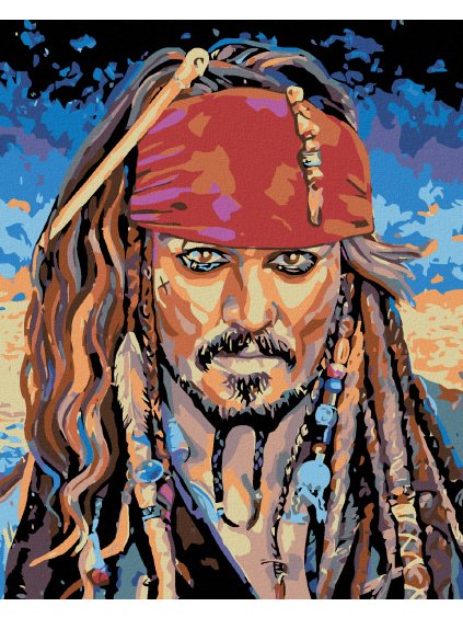 Diamantové malování - JACK SPARROW I