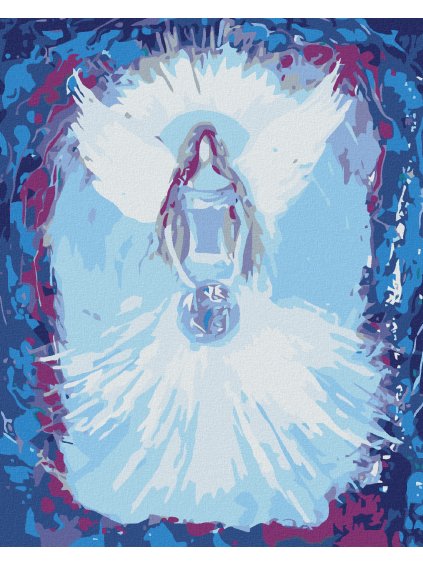 Diamantové malování - ANDĚLÉ OD LENKY - UNIVERSE ANGEL