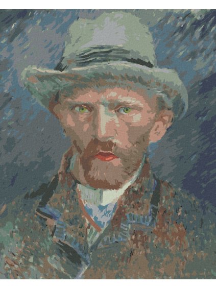 Diamantové malování - AUTOPORTRÉT II (VAN GOGH)