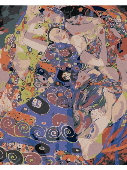 Diamantové malování - VIRGIN (Gustav Klimt)