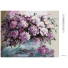 Diamantové malování - FIALKOVÉ PIVOŇKY