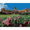 Diamantové malování - ANTICKÁ STAVBA V ROZKVETLÉ ZAHRADĚ