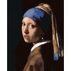 Diamantové malování - DÍVKA S PERLOU (J. VERMEER)