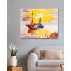 Diamantové malování - MALOVANÉ LODĚ A ZÁPAD SLUNCE